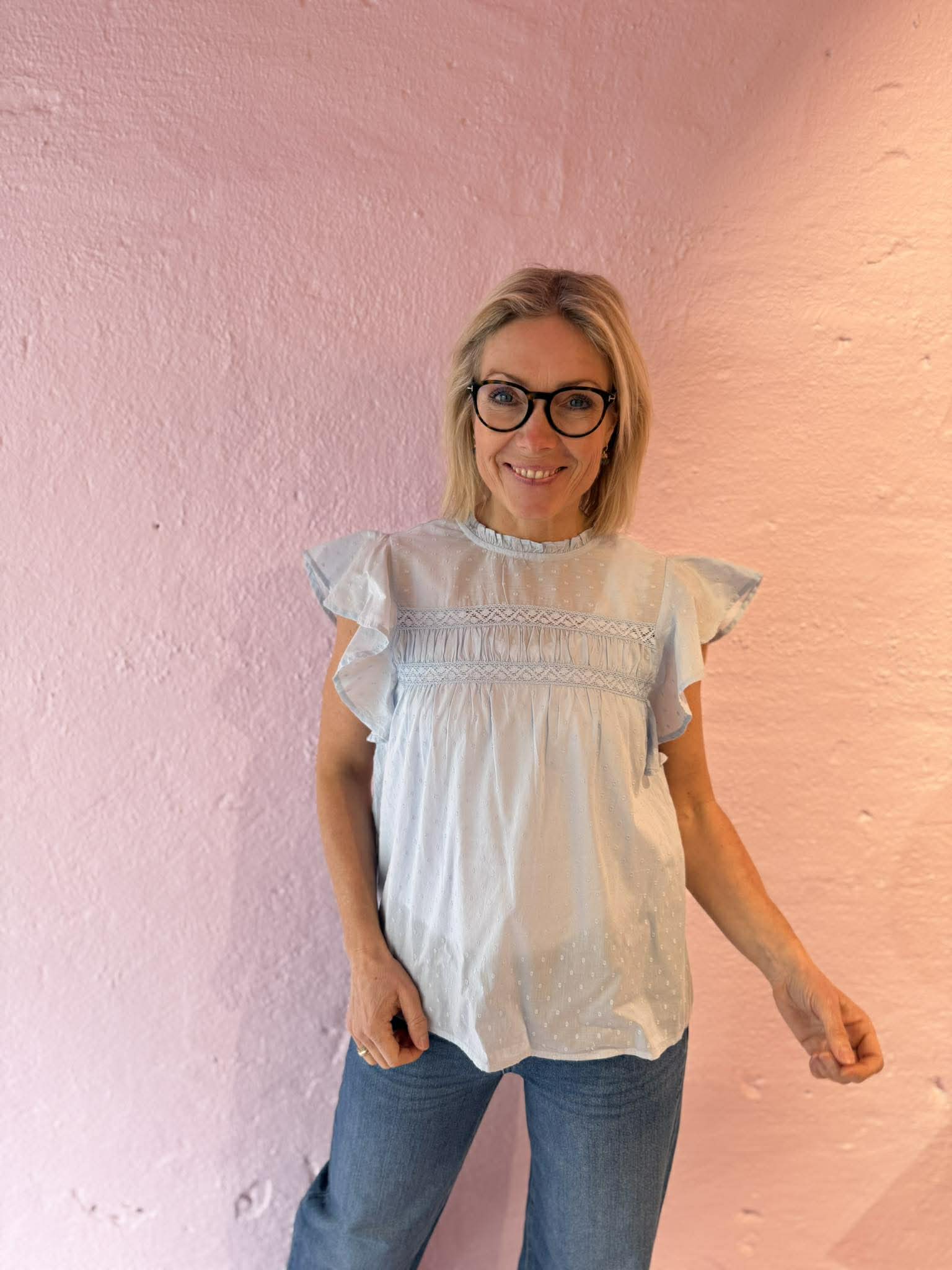 VMTRINE Top - Cashmere Blue